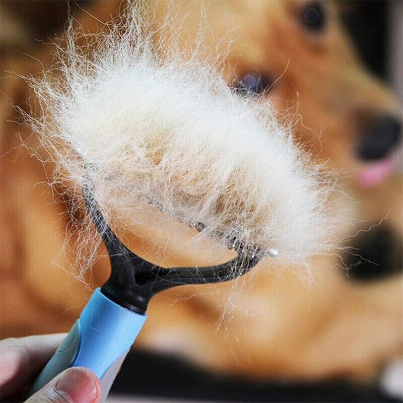 Double-Sided Pet Grooming Brush for Dogs and Cats